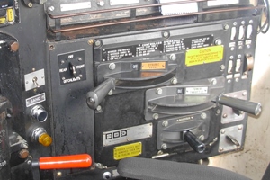 SD40-2 control stand